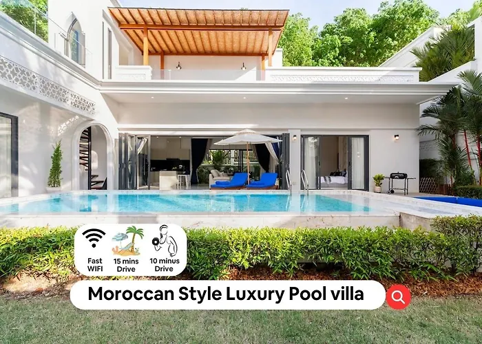 Menara - 3 Bedroom Private Pool Villa - Moroccan Inspired - Bangtao Beach